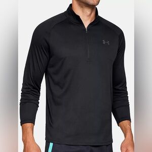 Under Armour Black Performance Half-Zip Pullover